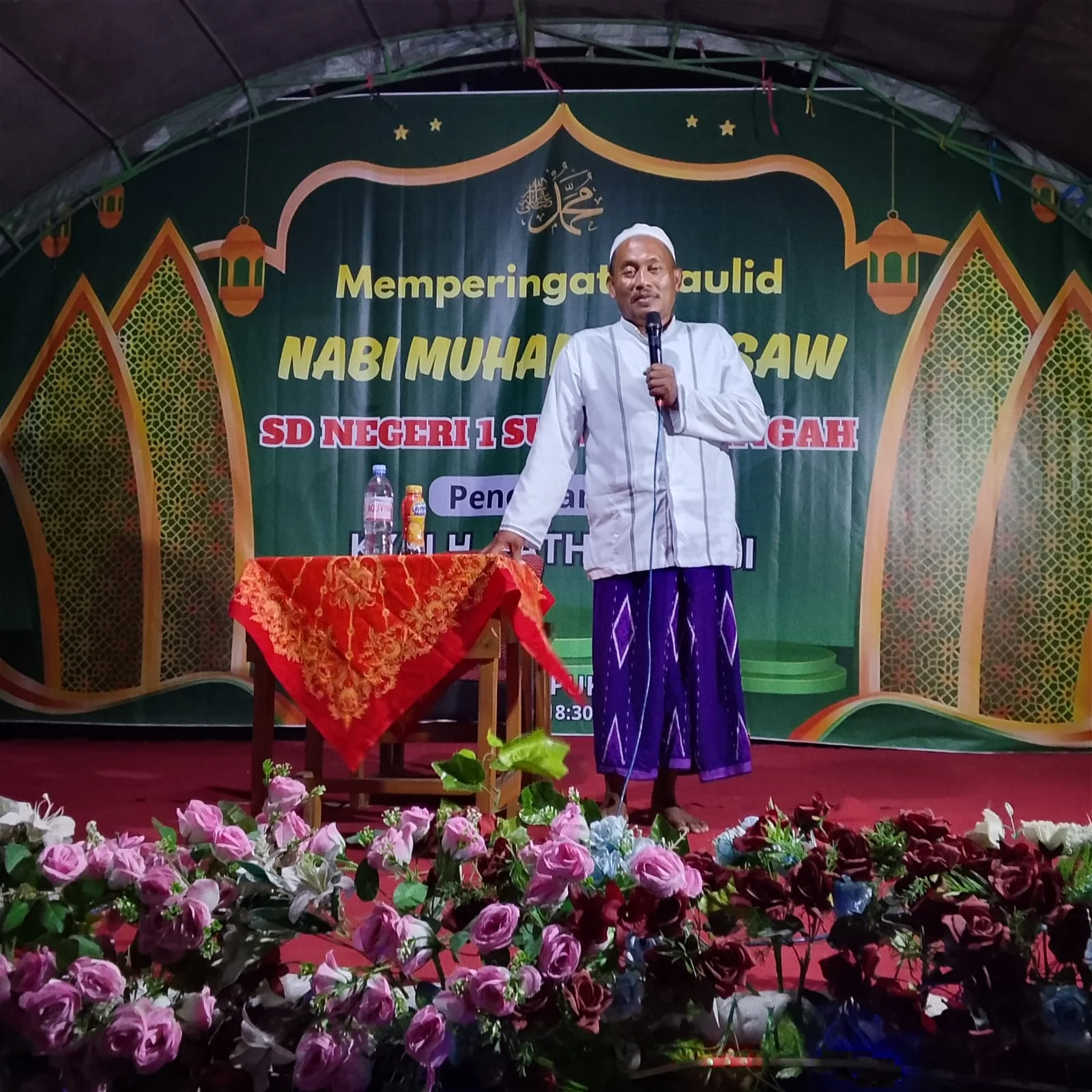 Peringatan Maulid Nabi Muhammad SAW di SD Negeri 1 Sumbertengah